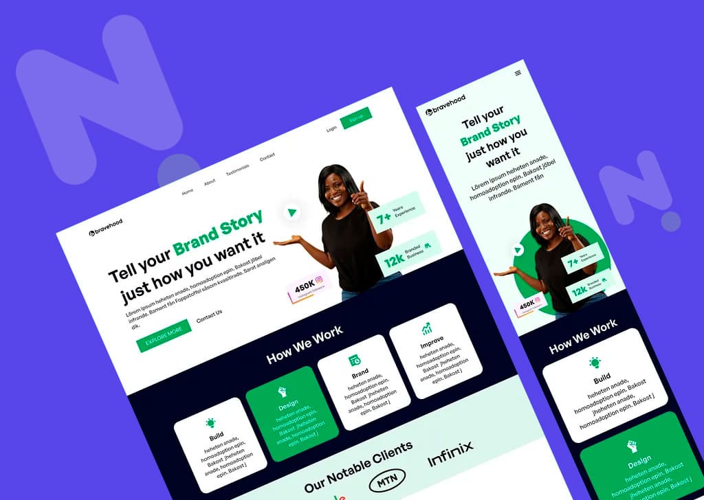 Diseño de landing page profesional para aumentar conversiones